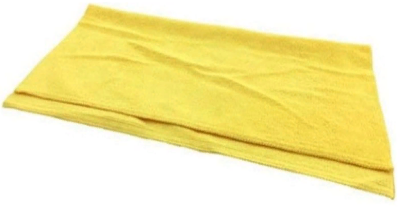 Салфетка из микрофибры полировочная жёлтая, 40х40 см