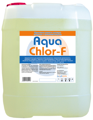 Моющее средство с хлором Aqua Chlor-F 5 л
